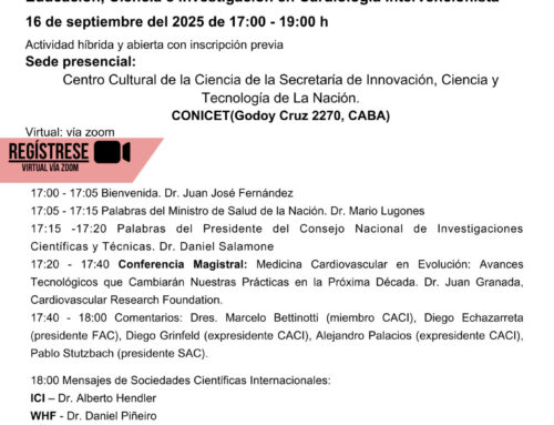 Acto académico: Día Internacional de la Cardiología Intervencionista